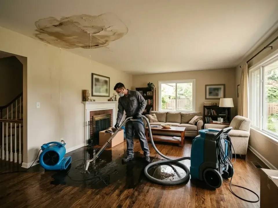 attic-pipe-burst-ceiling-drip-008 — frequently asked questions, Water Damage Restoration & Carpet Care in Lake Station, IN